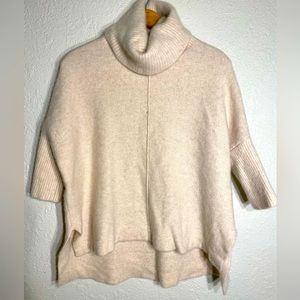 Mango Cashmere Cowl Neck Sweater Medium